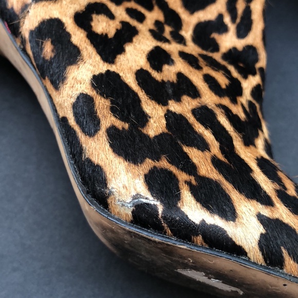 Sam Edelman leopard calf hair booties - Picture 5 of 9